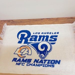 COPY - LA RAMS NFC CHAMPIONS TOWEL